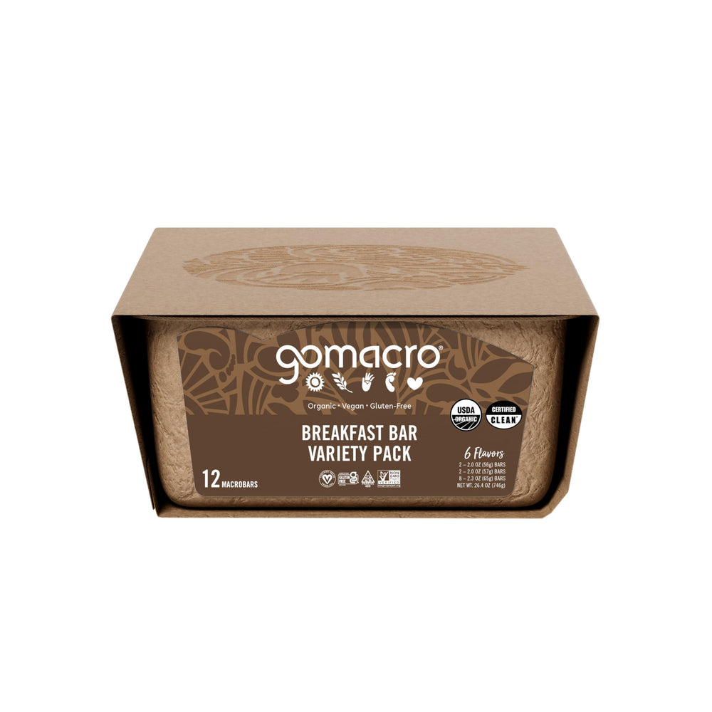 GoMacro Macrobar Breakfast Lemon Lemon, refreshing citrus note for a light snack