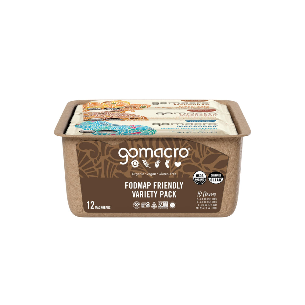 GoMacro MacroBar Dark Chocolate Almonds: satisfying bite with protein for post-workout moments.