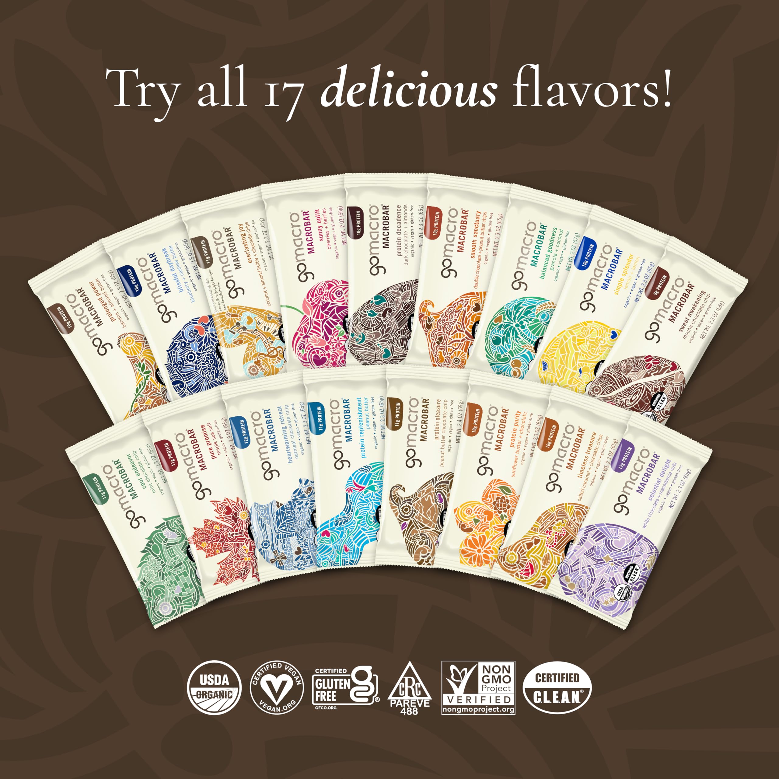 GoMacro MacroBar Granola + Coconut nut-visual showcases wholesome ingredients for gluten-free, vegan snacking.