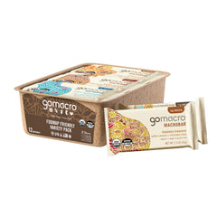 GoMacro MacroBar Peanut Butter Chocolate Chip: protein-packed, on-the-go snack.