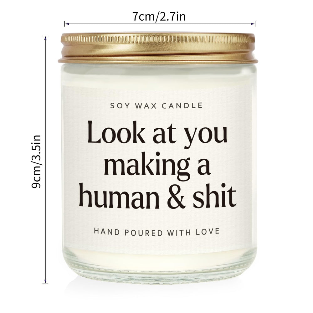 GoMelley candle in protective packaging, ready to gift