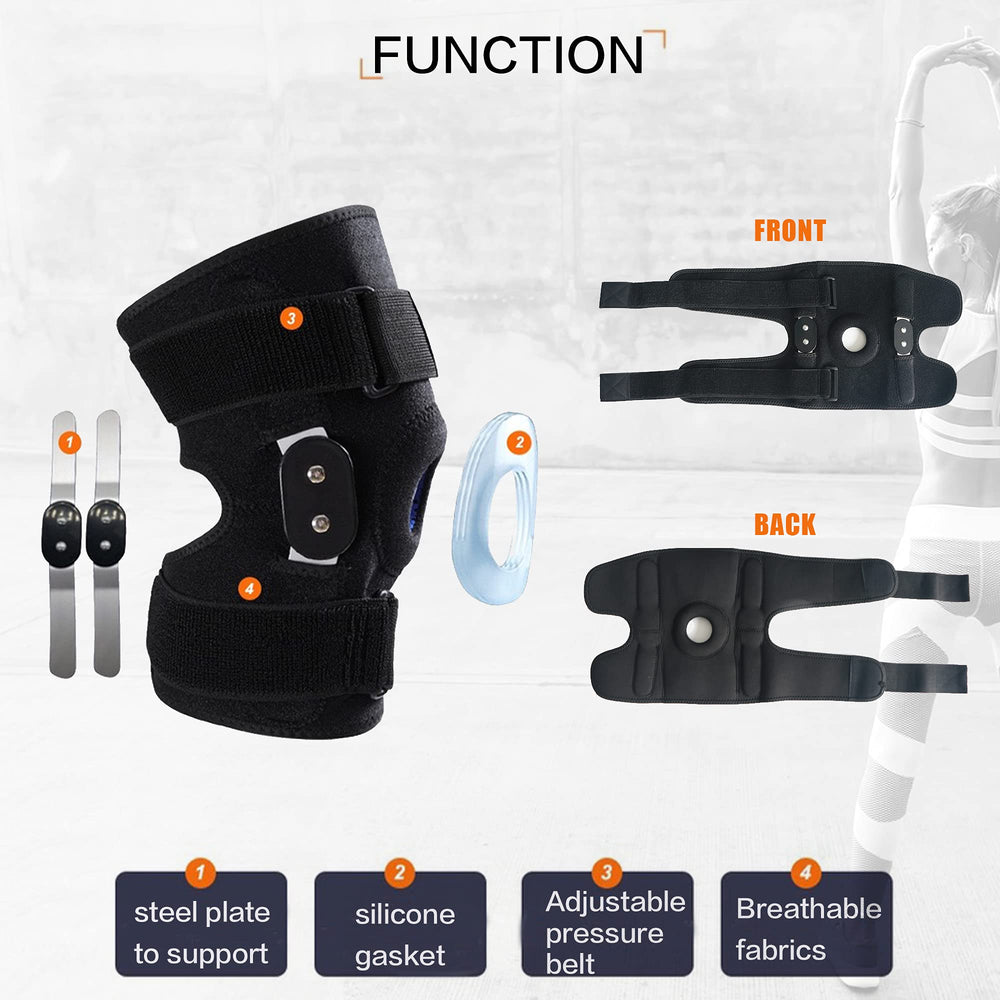 GONAIREY breathable mesh fabric knee brace for cool wear