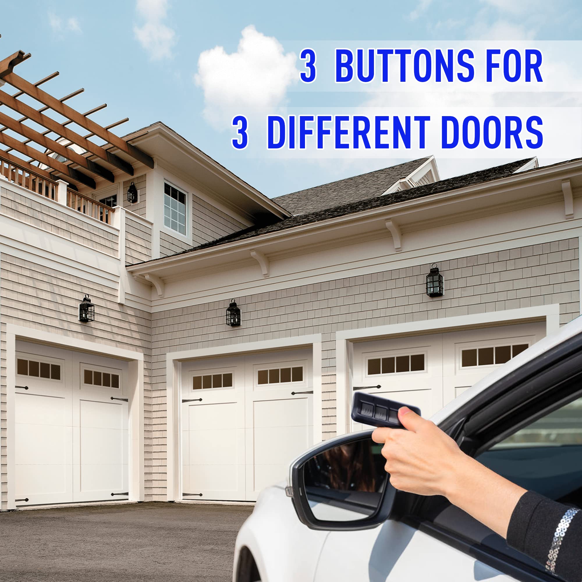 GONAT garage door control on the go with secure in-vehicle access.