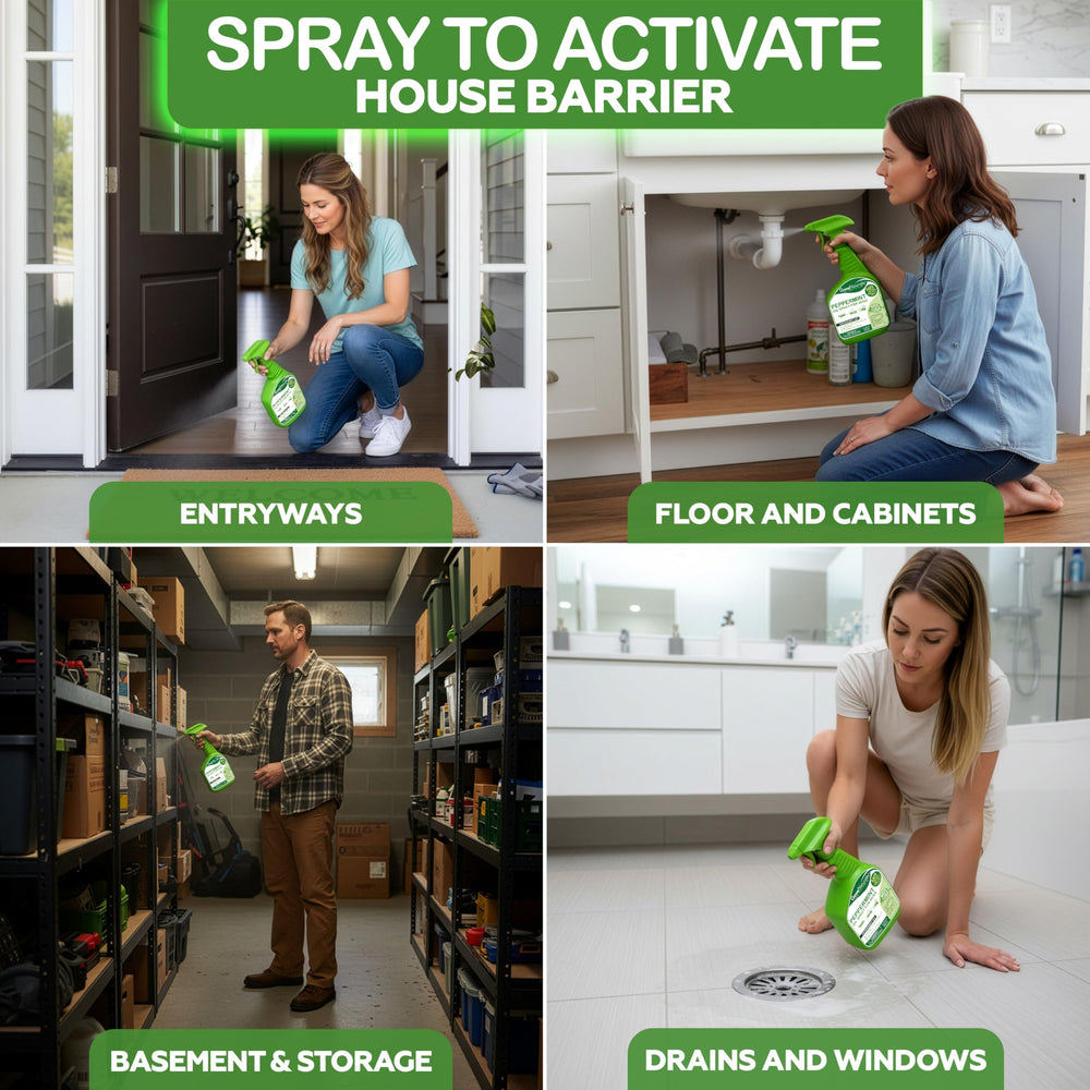 GoneNaturally Peppermint Oil Spray bedroom use offers a safe, kid-friendly option.