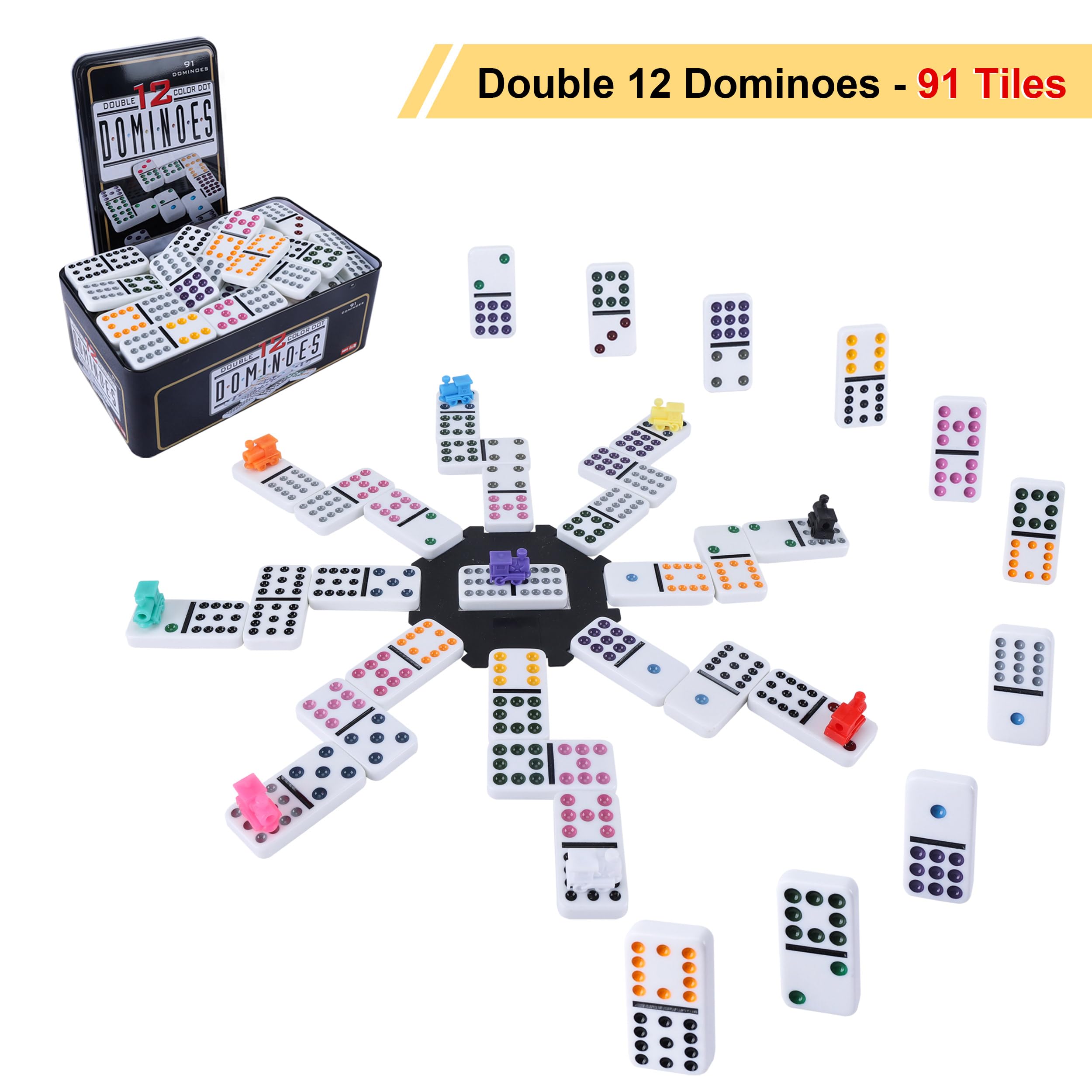 Gonoelec train markers in vibrant colors for easy scoring.