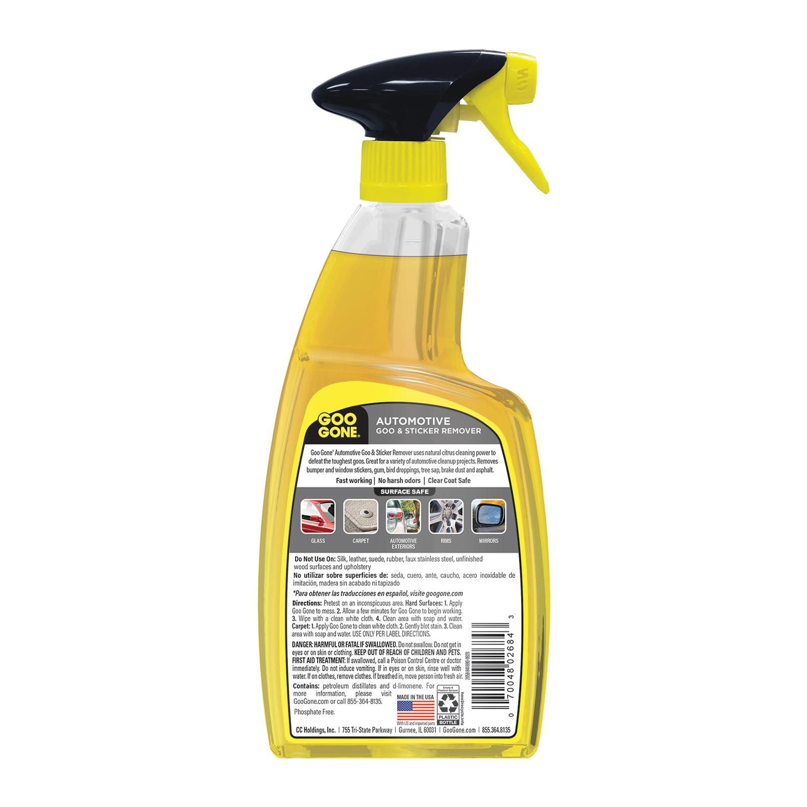 Goo Gone Automotive tree sap removal restores paint smoothly