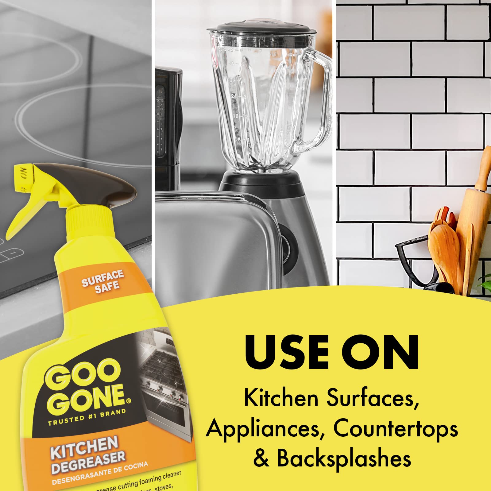 Goo Gone Degreaser used on pots and pans for cleaning