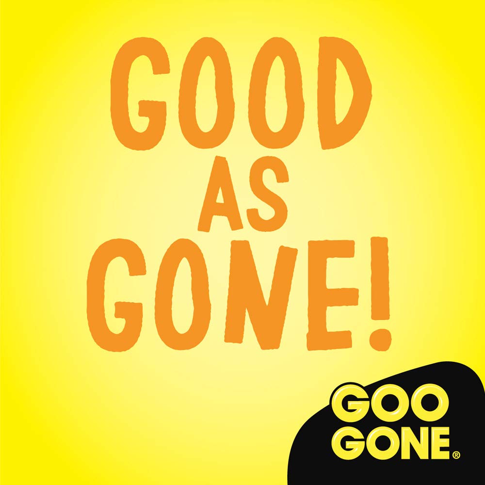 Goo Gone Oven-Grill Cleaner detail shot reveals residue removal power.