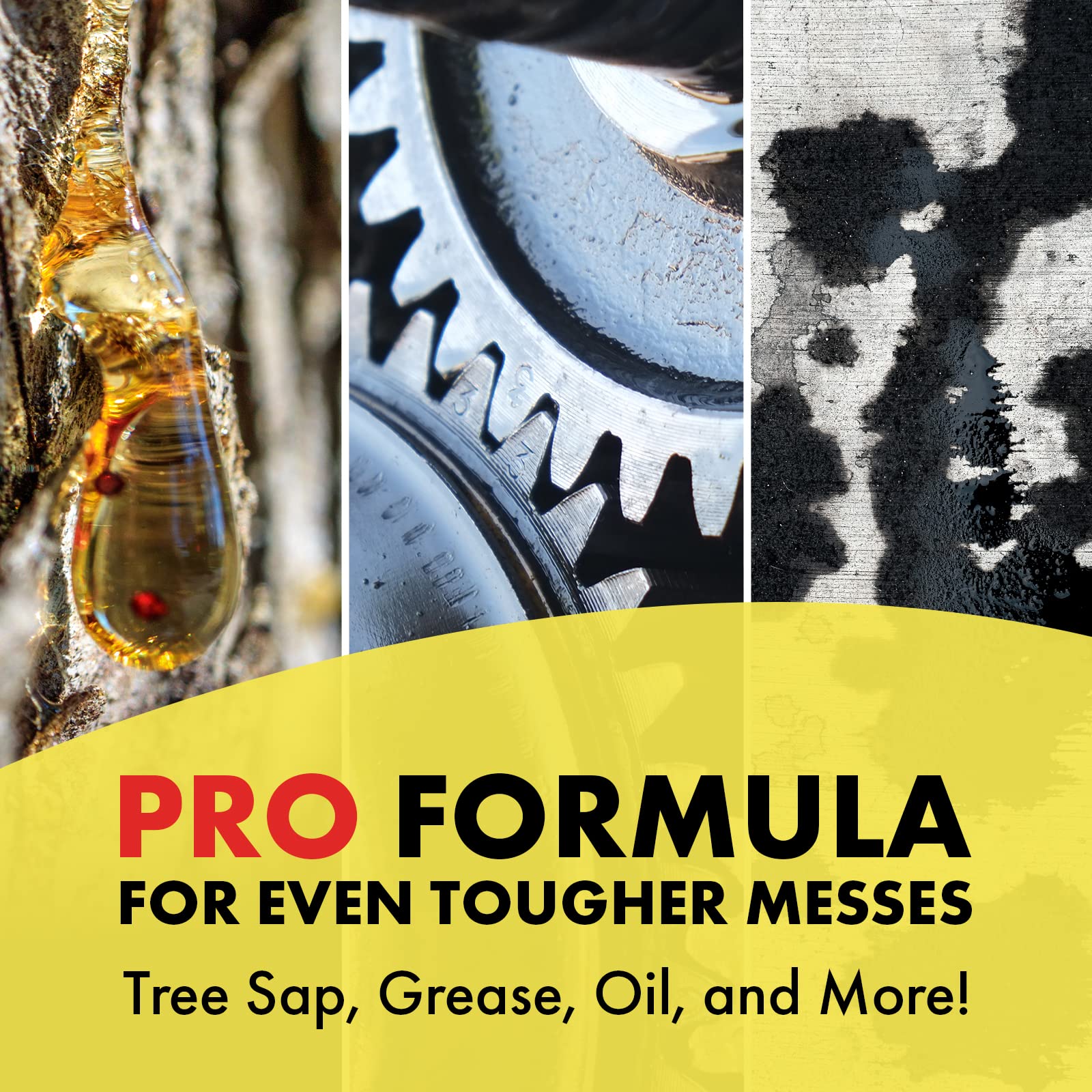 Goo Gone Pro-Power includes scraper tool for precise removal