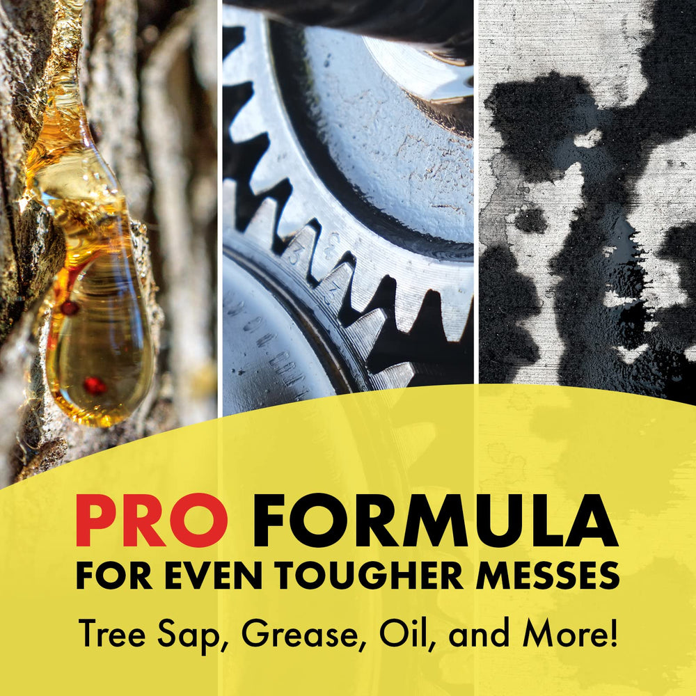 Goo Gone Pro-Power includes scraper tool for precise removal