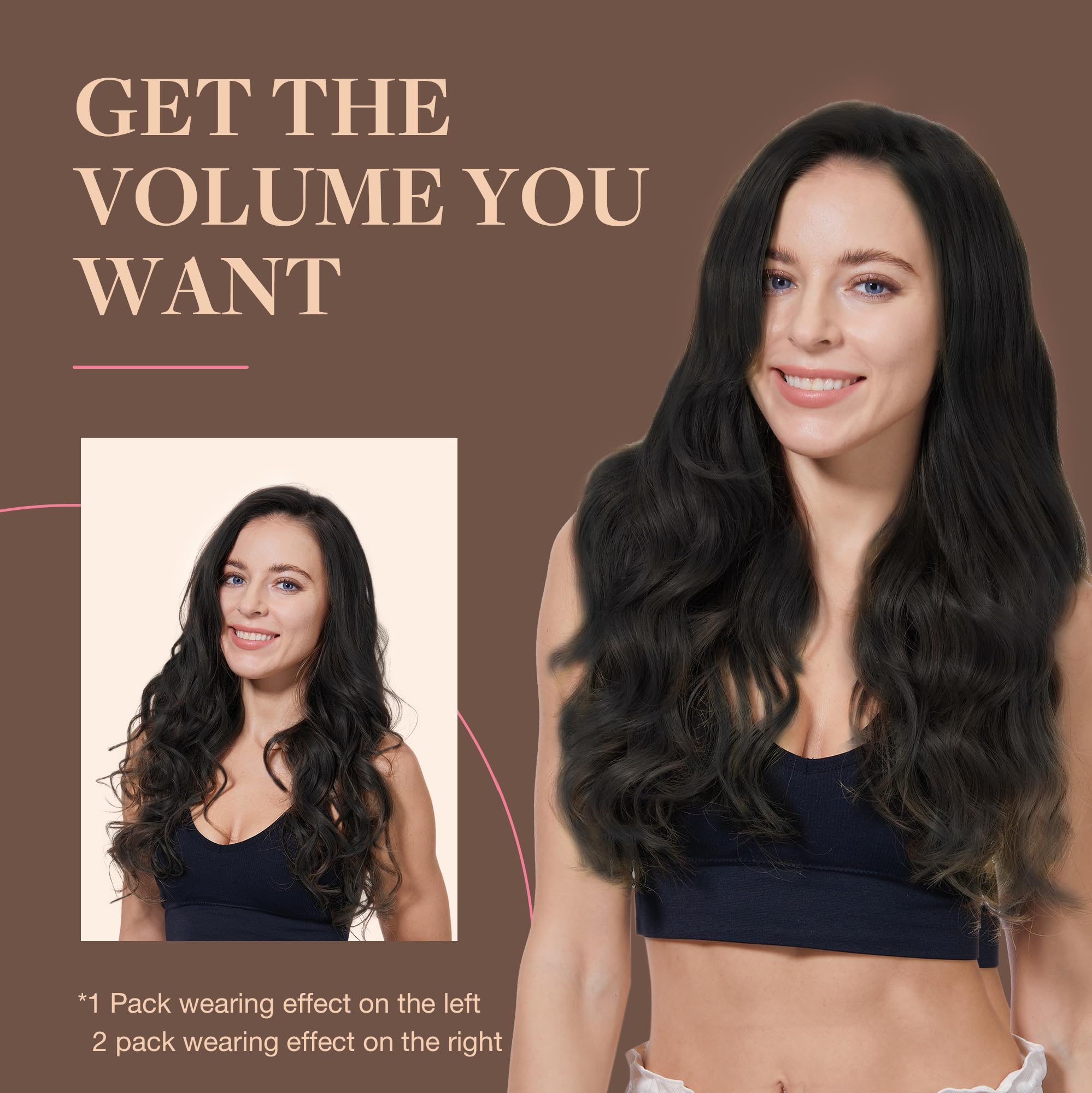 GOO GOO heat styling ready hair up to 250F for styling