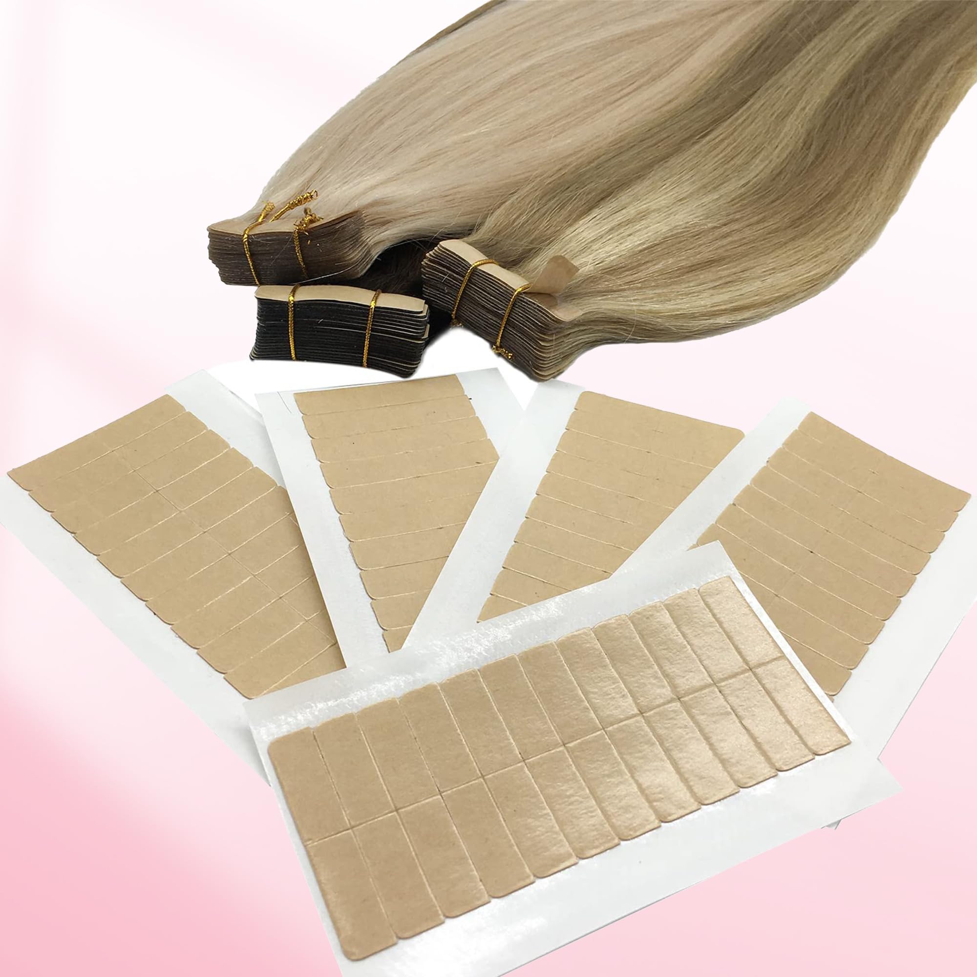 Goo GOO hair extension tape long-wear demonstrates comfortable all-day use.