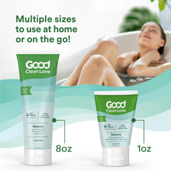 Good Clean Love Balance packaging variation hints at updated look with same formula.