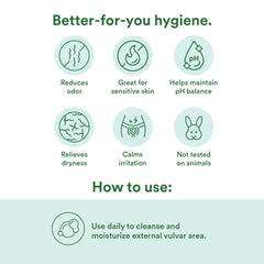 Good Clean Love Balance two-pack display emphasizes value for everyday feminine care.