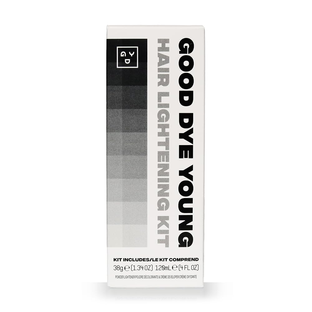 Good Dye Young dust-free powder lightener ready for a gentle lift and color prep.