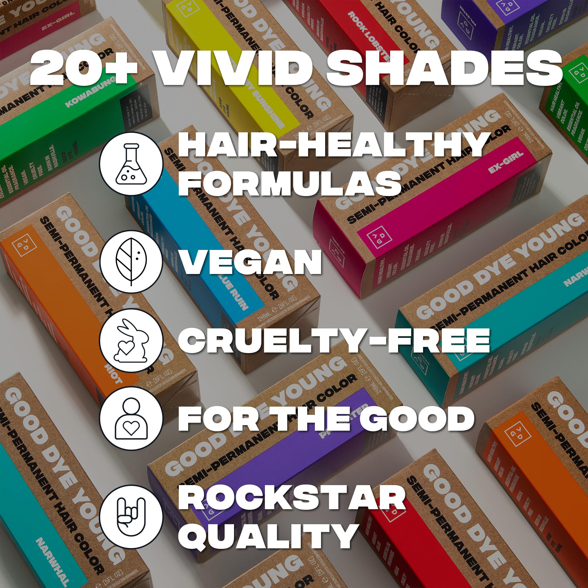 Good Dye Young Pink Puff ingredient essentials emphasize conditioning base