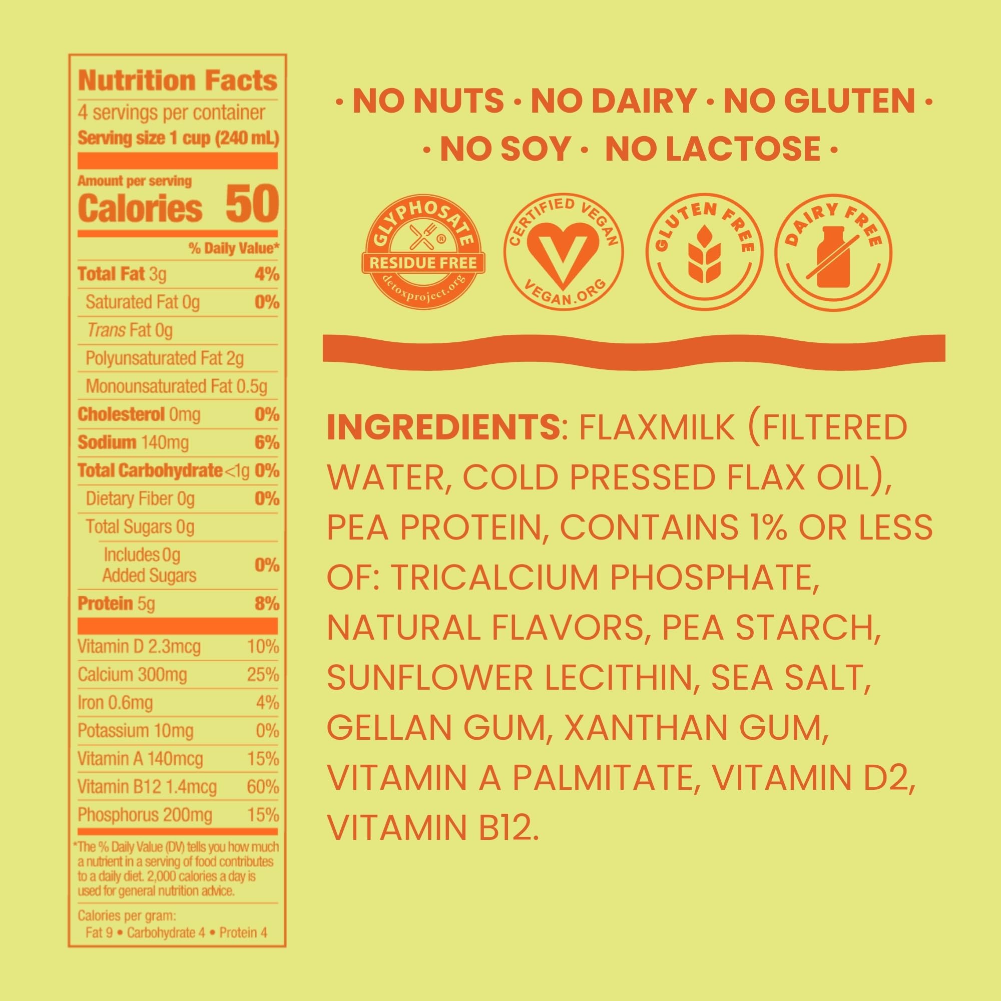 Good Karma Flaxmilk +Protein shelf-stable carton for pantry-friendly, quick dairy-free drinks