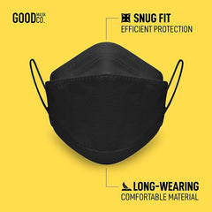 Good Mask Co. Good Comfort KN95 disposable 25-pack, ideal for on-the-go use.
