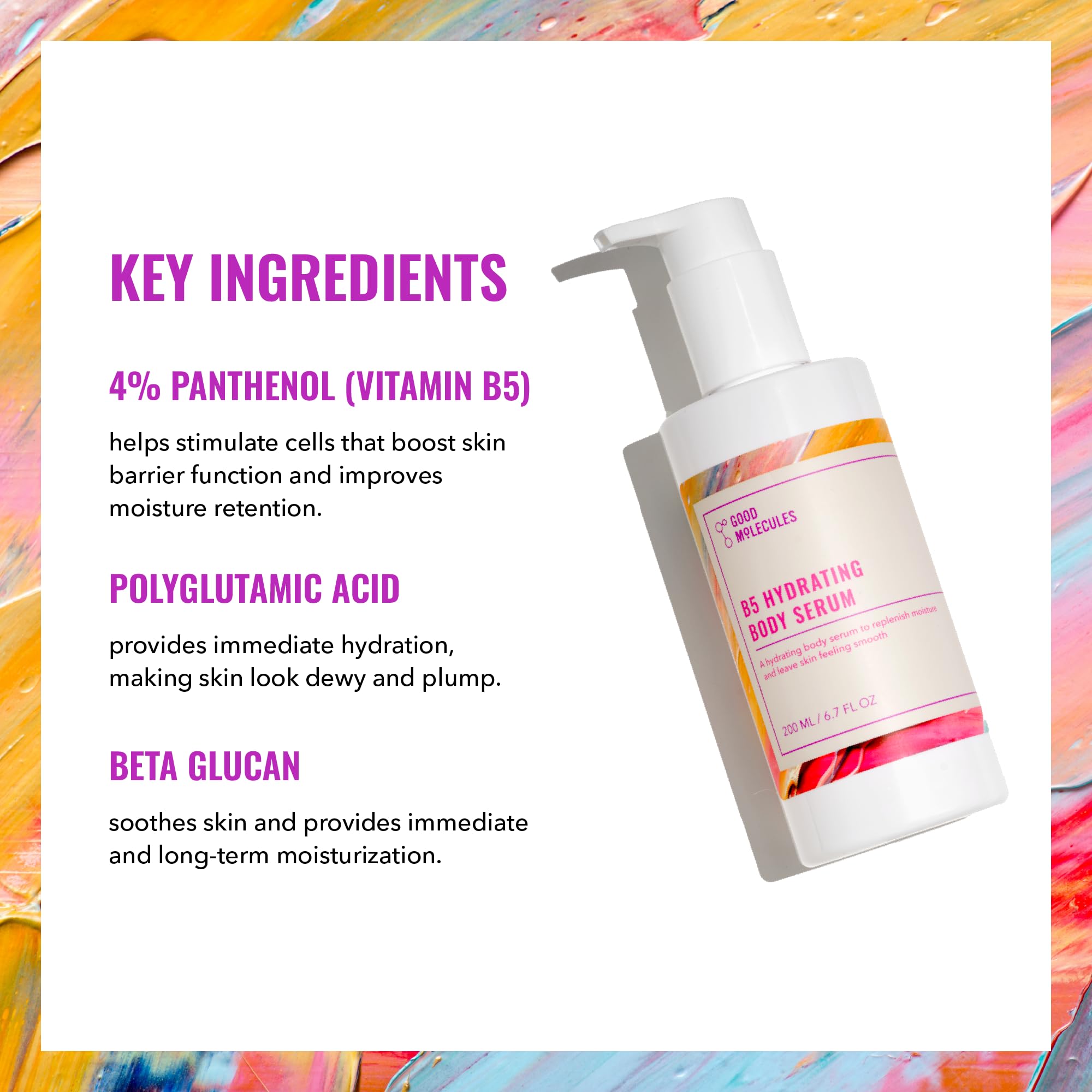 Applying serum on forearm for fast hydration.