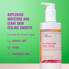 Gel-texture serum spreads smoothly for even application.
