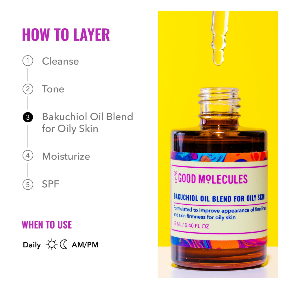 Good Molecules Bakuchiol Oil fragrance-free formula supports sensitive skin