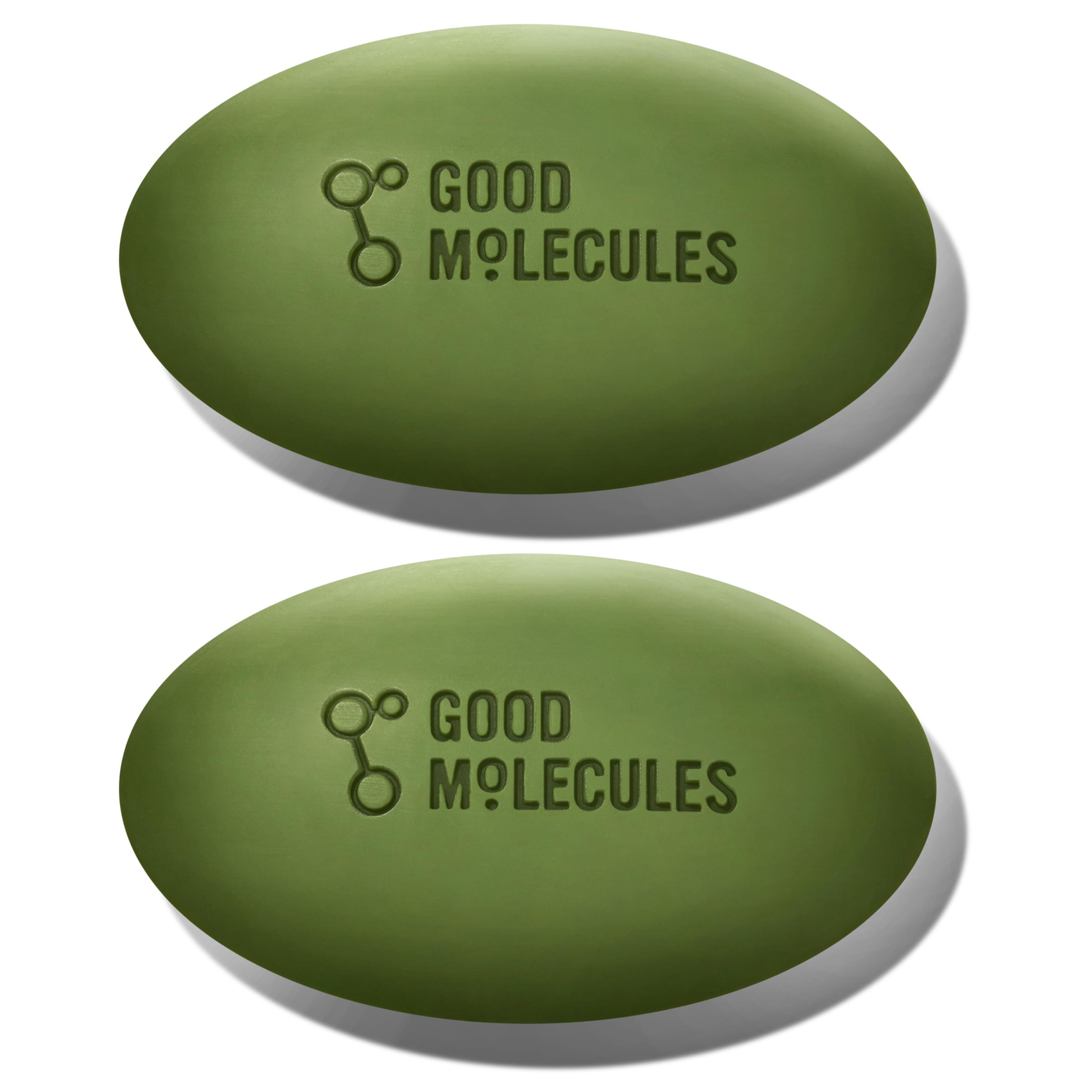 Good Molecules Brightening Dark Spots Bar Pack 2 front view for daily cleansing.