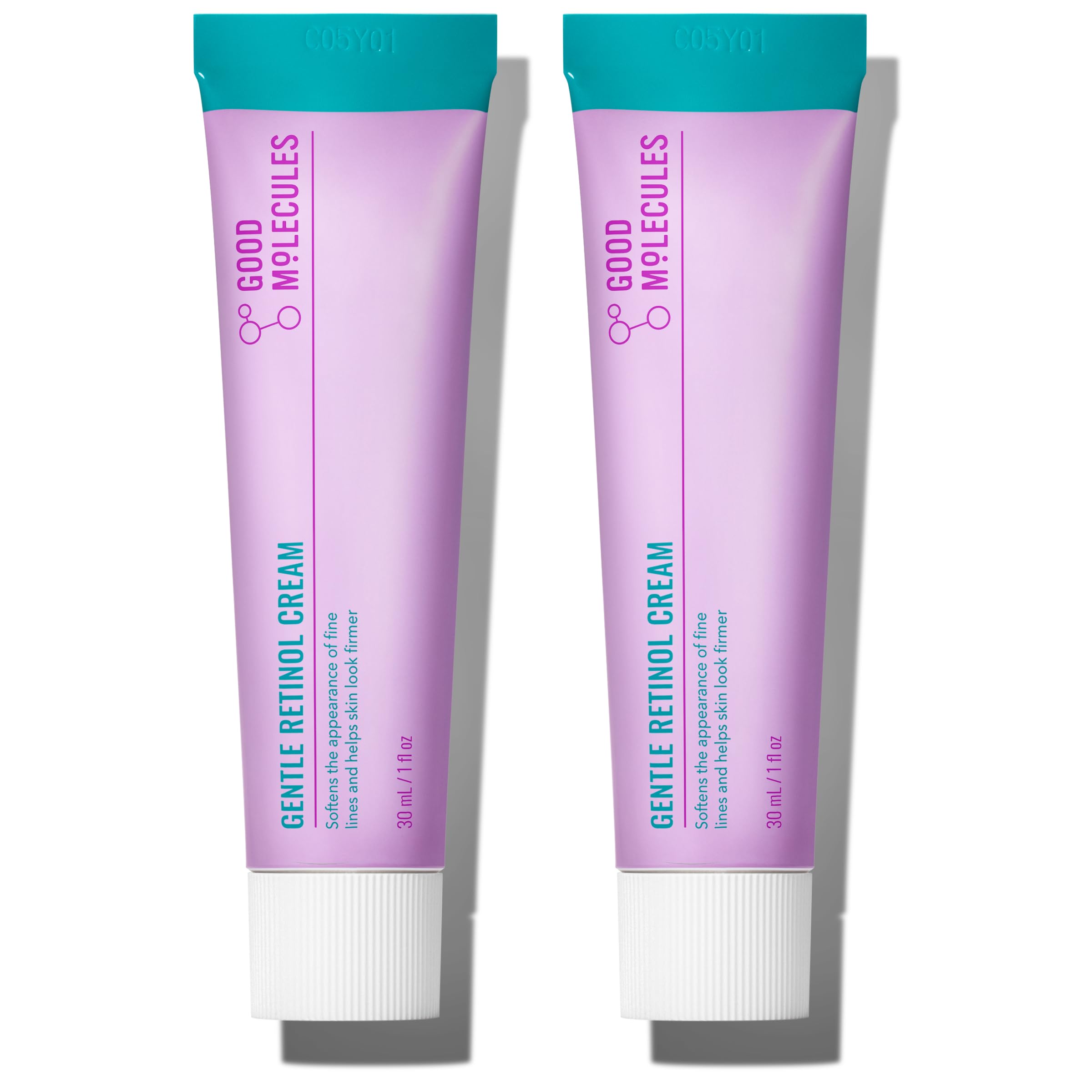 Good Molecules Gentle Retinol Cream 30 ml Pack 2 front view for nightly routine.