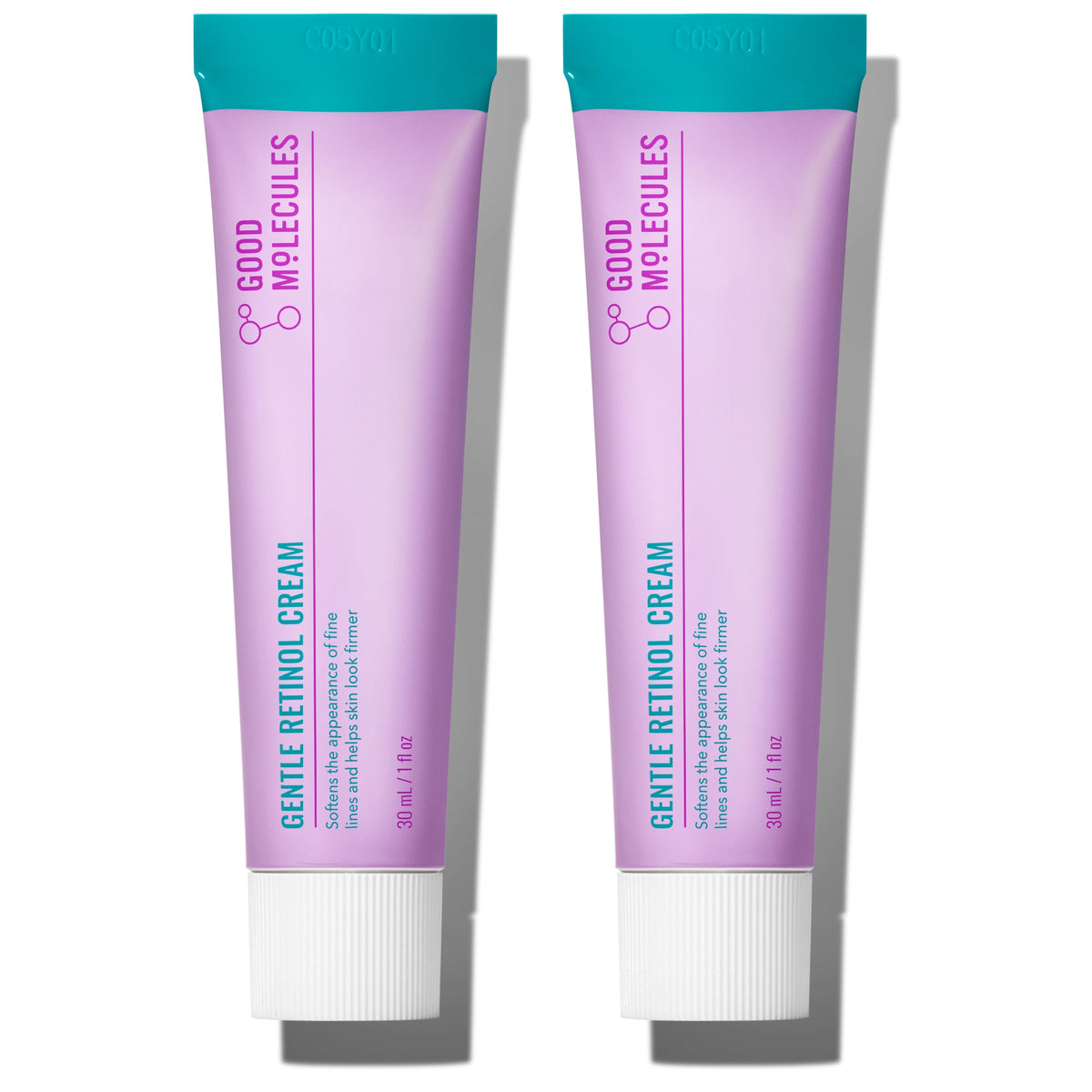 Good Molecules Gentle Retinol Cream 30 ml Pack 2 front view for nightly routine.