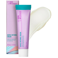 Good Molecules Gentle Retinol Cream jar closeup showing rich texture for smoother skin