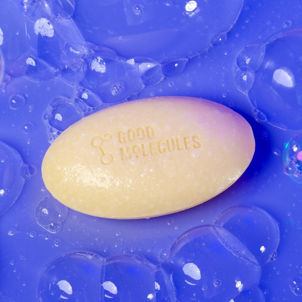 Good Molecules Hydrate & Cleanse Bar vegan and cruelty-free cleansing bar.