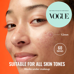 Closeup of ultra-thin patches absorbing impurities