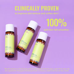 Good Molecules Pineapple Exfoliating Powder creamy foam applied in circular motions.