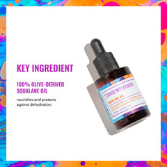 Good Molecules Squalane Oil olive-derived formulation for balanced moisture.