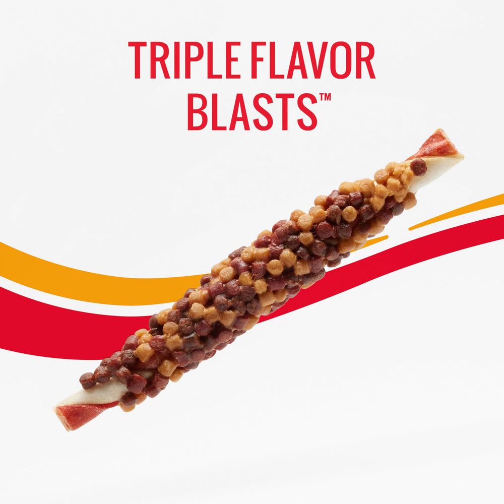 GOOD 'N' FUN chicken liver and duck ingredients highlight protein-rich flavor variety.