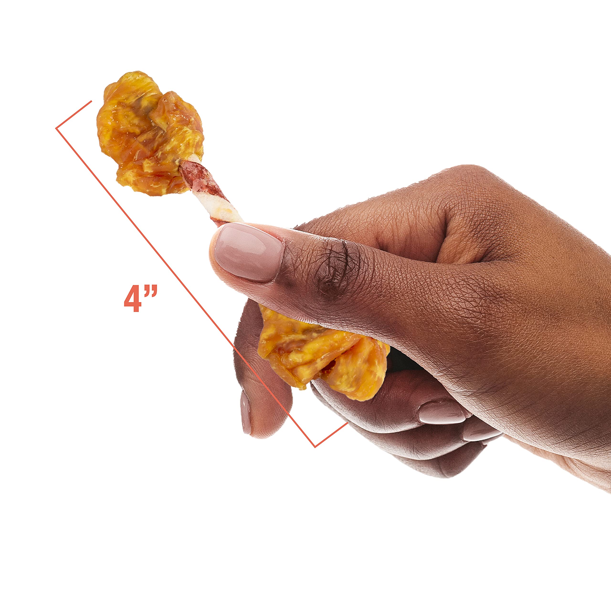 GOOD 'N' FUN Triple Flavor Double Pops ingredients shot featuring real chicken.