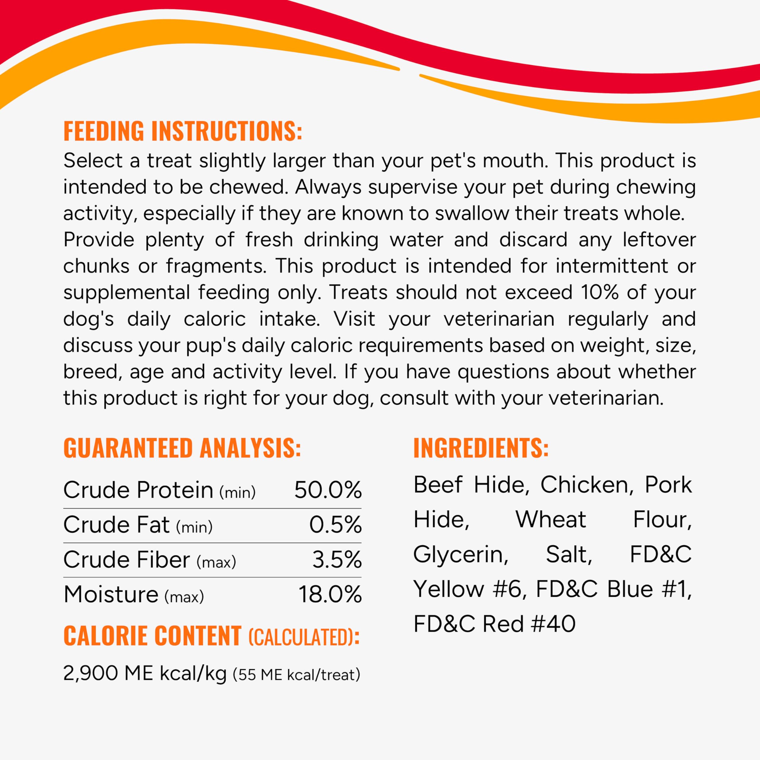 GOOD 'N' FUN Triple Flavor Ribs chew rib-shaped design for playful chewing