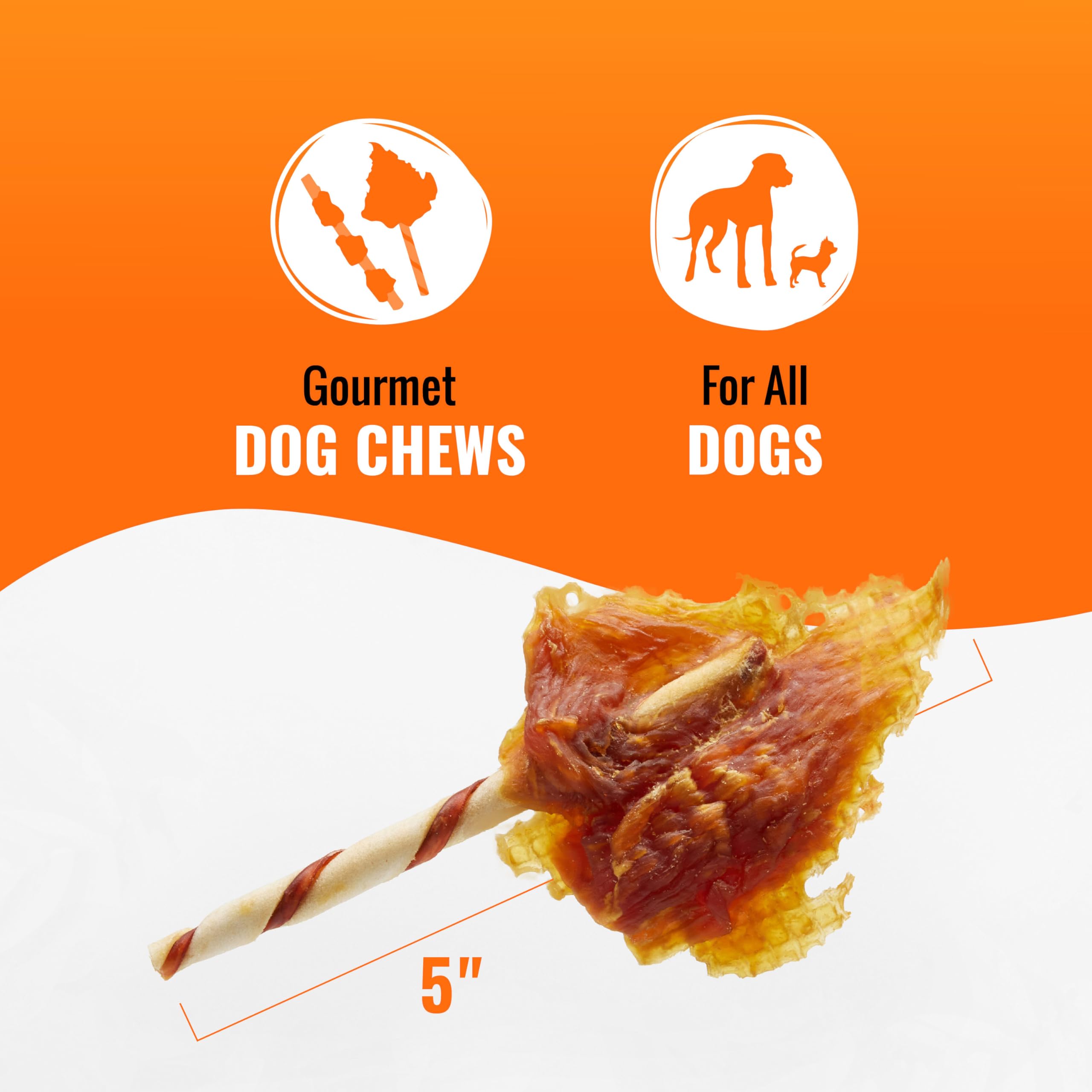 GOOD 'N' FUN Triple Flavor Wings protein-rich chew close-up visual