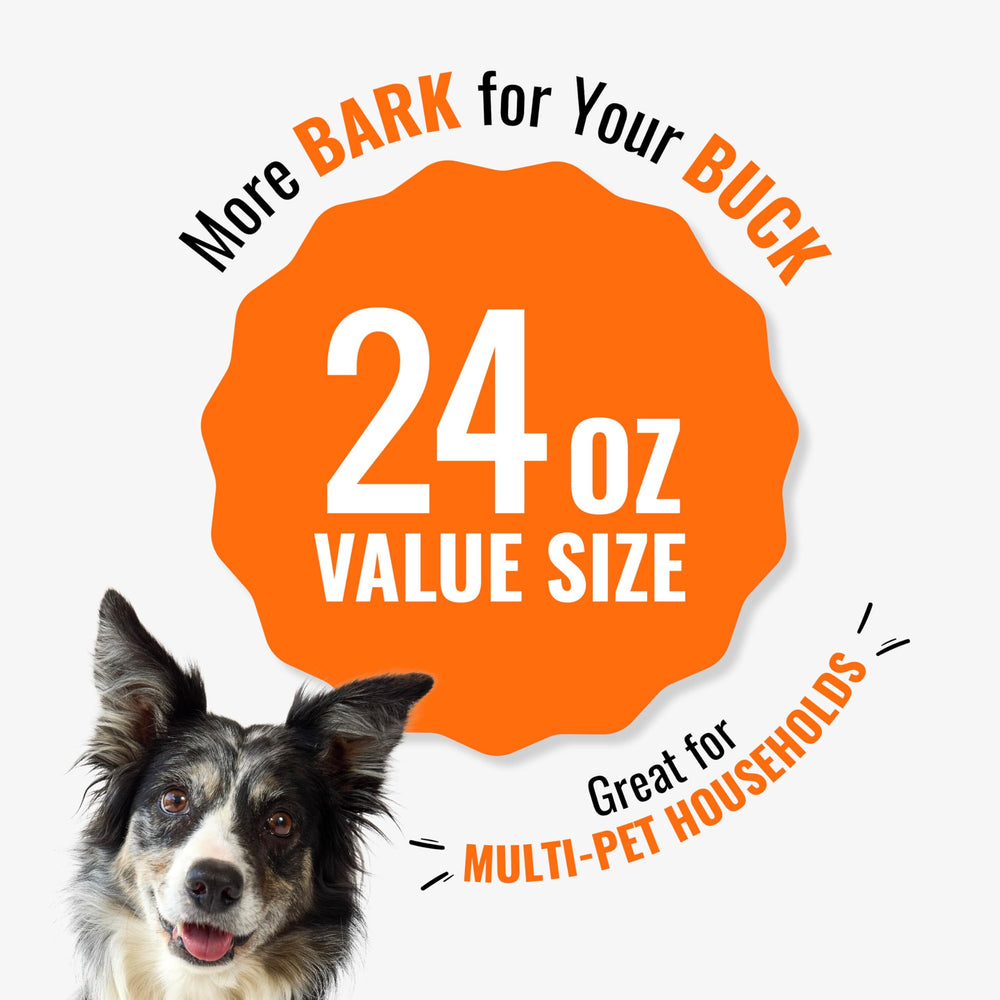 GOOD 'N' FUN Triple Flavor Wings suitable-size chew guide image demonstrates portion idea