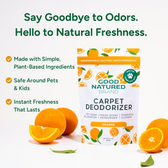 Good Natured Brand strong odor elimination focus neutralizing pet smells.