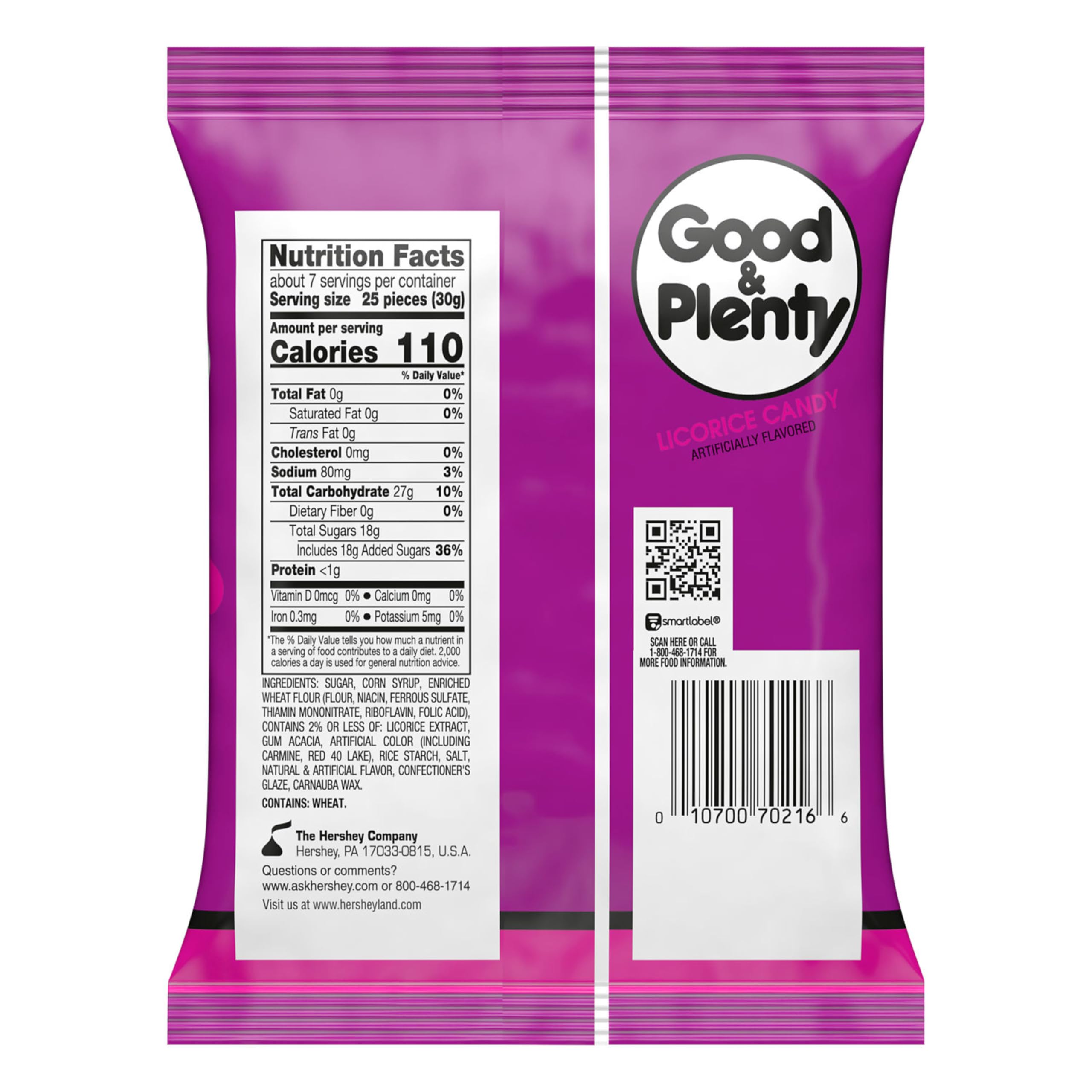 GOOD & PLENTY soft and chewy licorice for movie marathon snacking and sharing