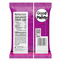 GOOD & PLENTY soft and chewy licorice for movie marathon snacking and sharing