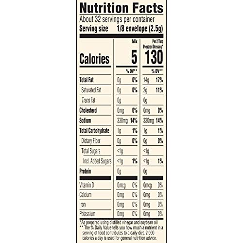 All-natural blend of dried vegetables and spices in Good Seasons Italian Dressing