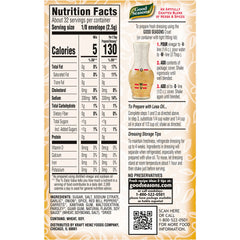 Good Seasons Italian Dressing packets, safety-sealed to preserve flavor