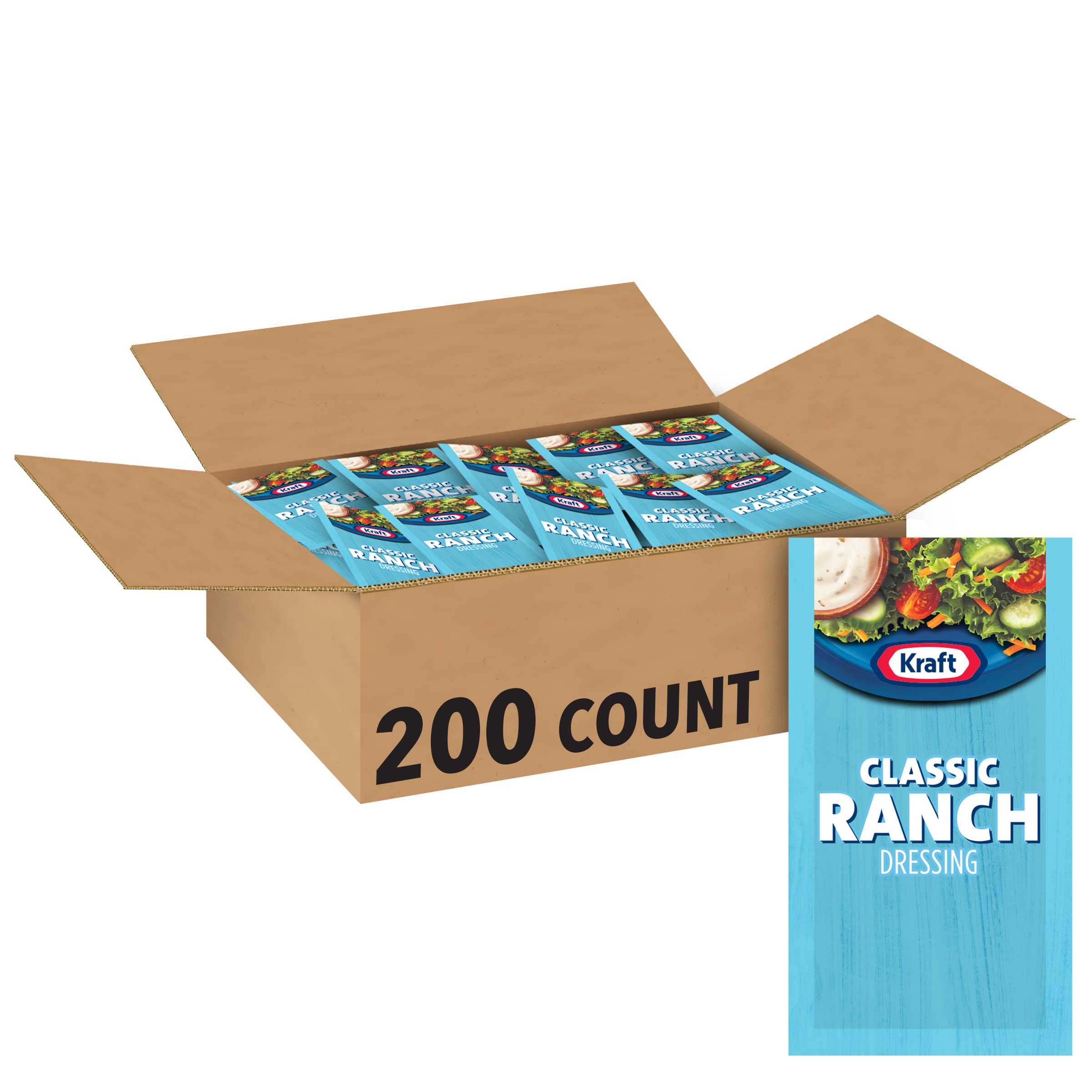 Good Seasons Kraft Ranch packets 200-pack for easy service