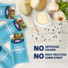 Kraft Ranch packet used as topping for sandwiches