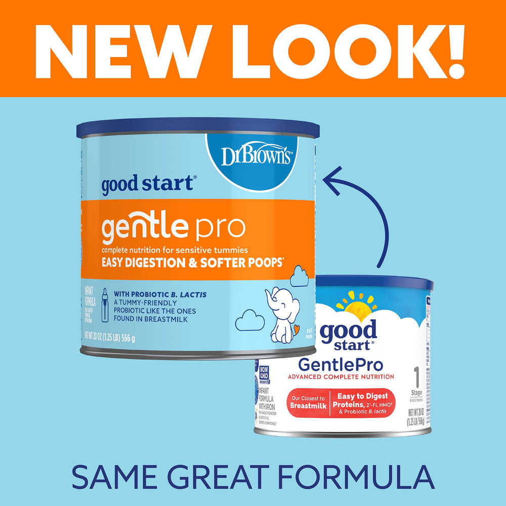 Good Start Gentle Pro probiotic B. lactis close-up highlighting tummy-friendly support for babies.