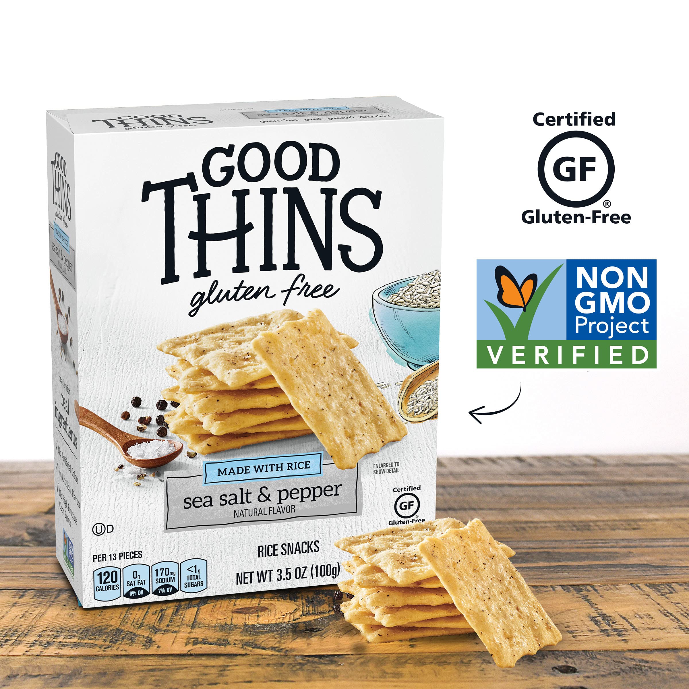 Good Thins crackers ideal for dipping