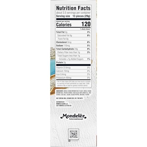 Gluten-free certification badge on Good Thins packaging