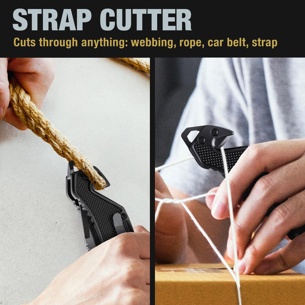 GOOD WORKER knife with aluminum handle offers a light, durable grip
