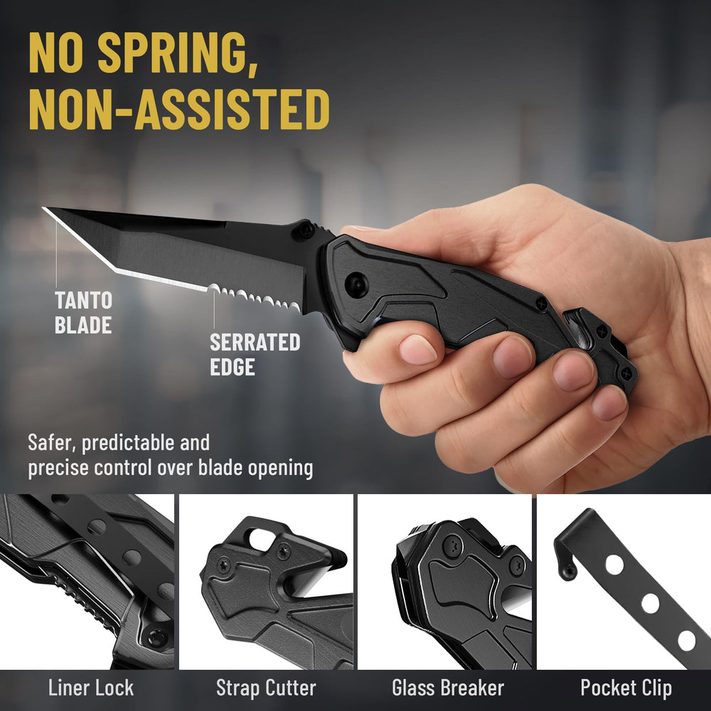 GOOD WORKER strap cutter ready for utility tasks during outdoor activities
